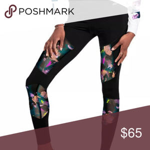 Pink Ultimate High Waist Bonded Leggings Medium